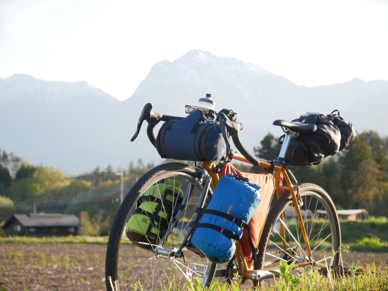 2019年GW、関東甲信バイクパッキングで実感したフォーク積載とBindle