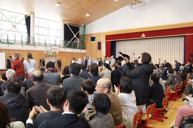 大日向小学校開校式 さくほのまさこさん Note 大日向小学校開校式 さくほのまさこさん Note