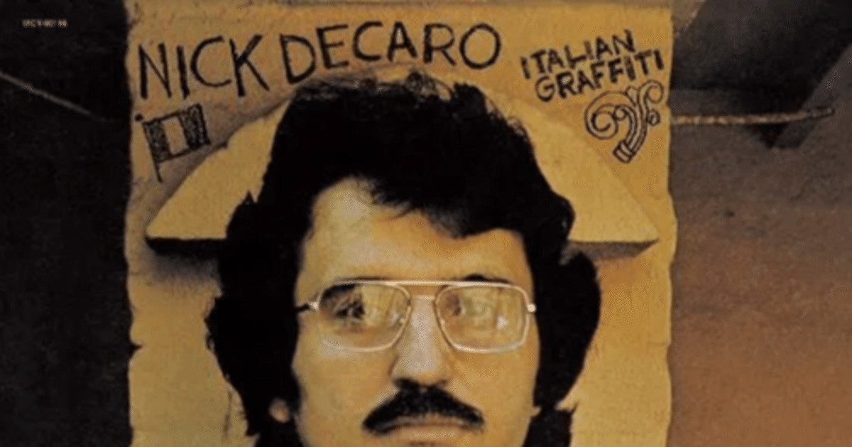 Nick Decaro / Italian Graffiti レコード 51mMtzI3y+L.jpg