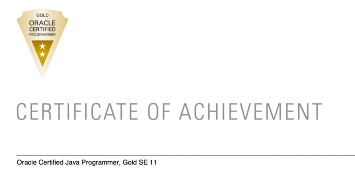 開発未経験の自分が2週間でJava Goldに合格したメモ|らて 開発未経験の自分が2週間でJava Goldに合格したメモ|らて