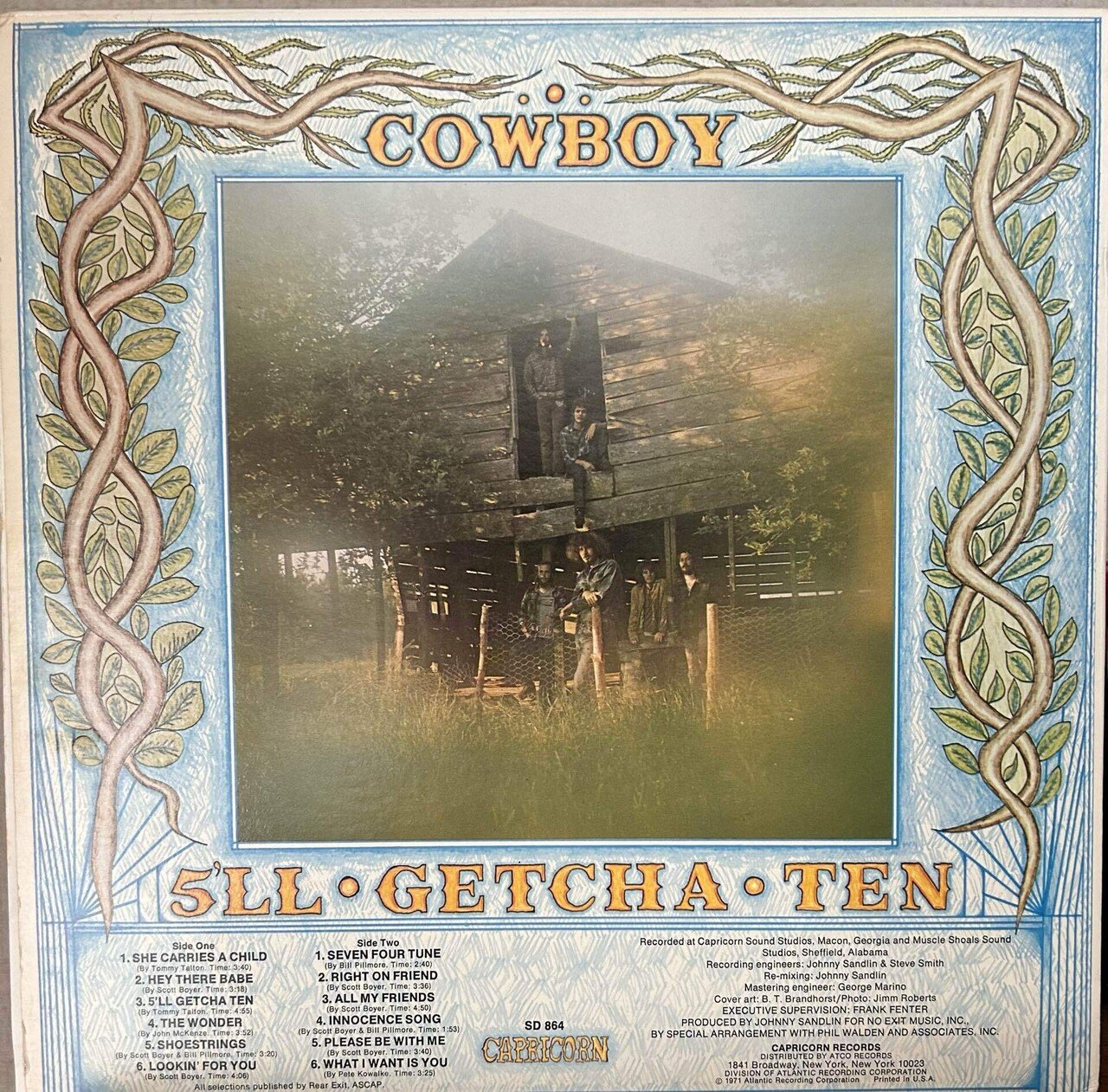 その他 LP Cowboy Please Be With Me SWX6274 CAPRICORN /00260 Cowboy – Please Be With Me – Vinyl (LP, Album), 1976