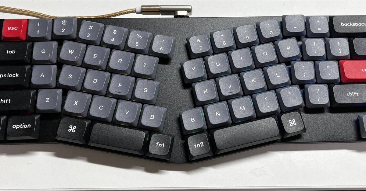 [美品] Keychron K11 Pro メカニカルキーボード(US-赤軸) 衝動買いした分離型キーボード「Keychron K11 Pro」が最高だった