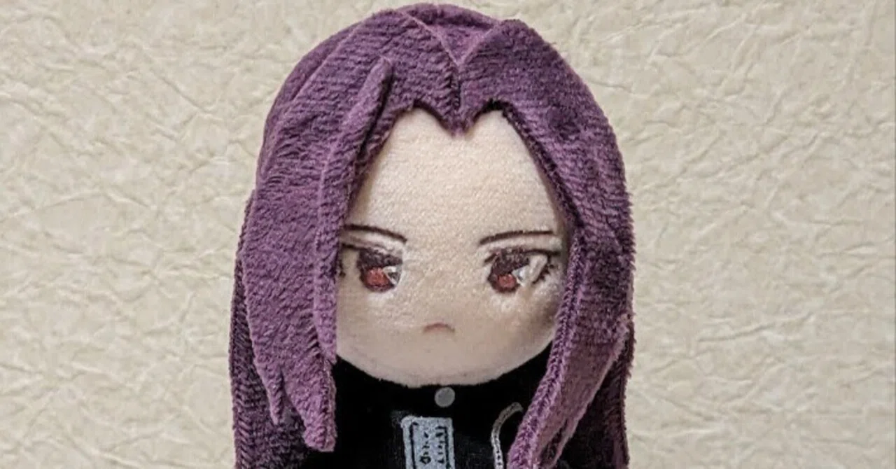 頭身高めの自作ぬいぐるみ｜杢✂