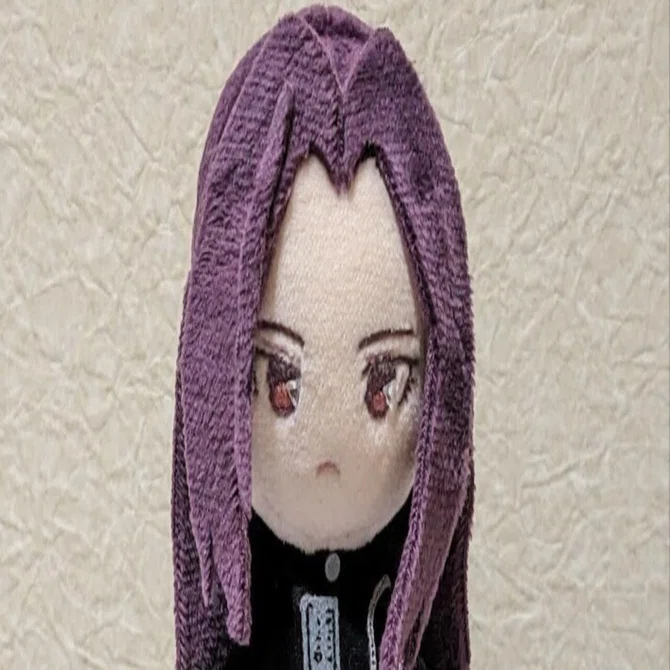 頭身高めの自作ぬいぐるみ｜杢✂
