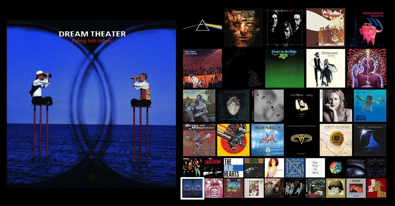 Falling Into Infinity (Dream Theater) #私を構成する42枚 より｜YOYO
