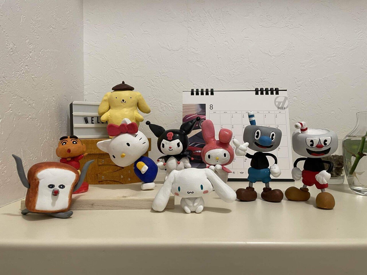 「一点もの 手作り粘土フィギュア – コレクター向けアート作品」 一点もの 手作り粘土フィギュア – コレクター向けアート作品」 一点