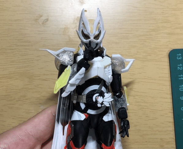 S.H.Figuarts 仮面ライダーギーツIXが完成したから、製作過程の