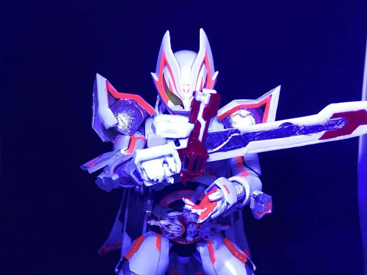 S.H.Figuarts 仮面ライダーギーツIXが完成したから、製作過程の 