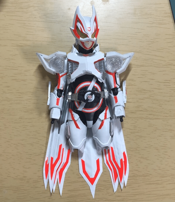 【2024福袋】 S.H.Figuarts 仮面ライダーギーツIXが完成したから、製作過程の 特撮