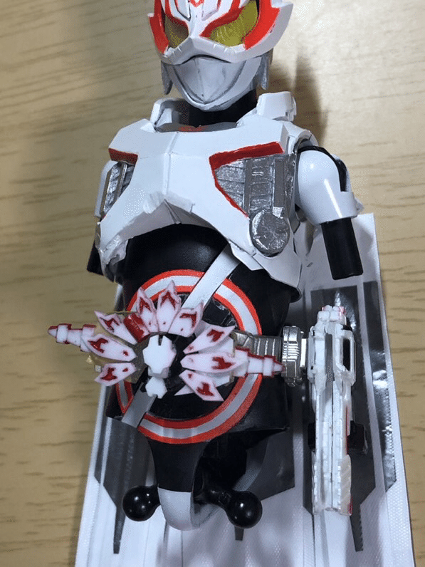 S.H.Figuarts 仮面ライダーギーツIXが完成したから、製作過程の