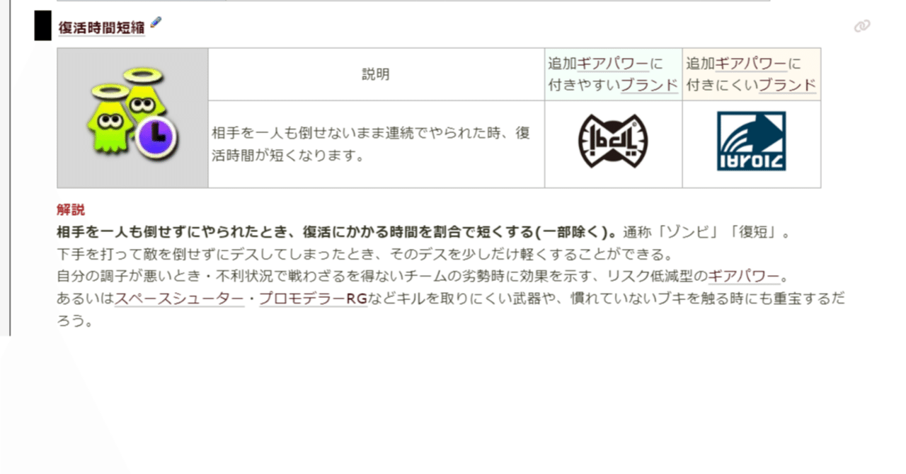 スプラトゥーン3 復活時間短縮研究（完了）｜プリンセスおひめさま