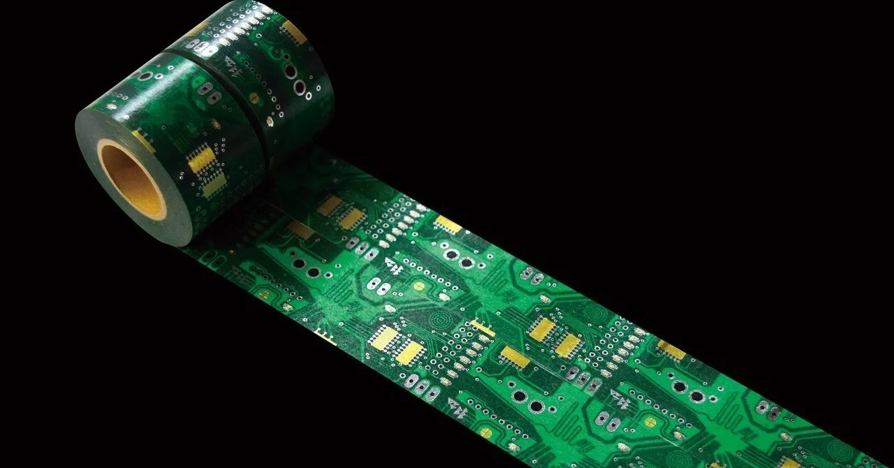 ナスカの電子回路　コスモテック　箔押し 』の衝撃」｜コスモ ナスカの電子回路 伝説の箔押しマスキングテープ『 テープ・マスキングテープ