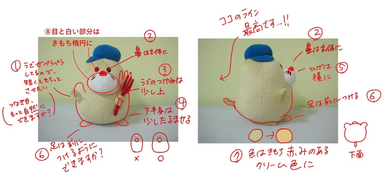 オリジナルぬいぐるみを作った話 業者選びから納品までとその後 メルヘンくみこ Kitchhike Note