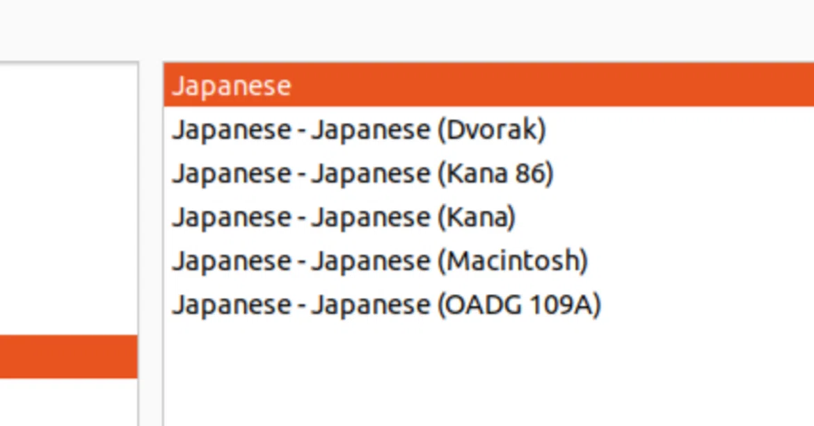 Japanese Keyboard for Ubuntu Installer｜May