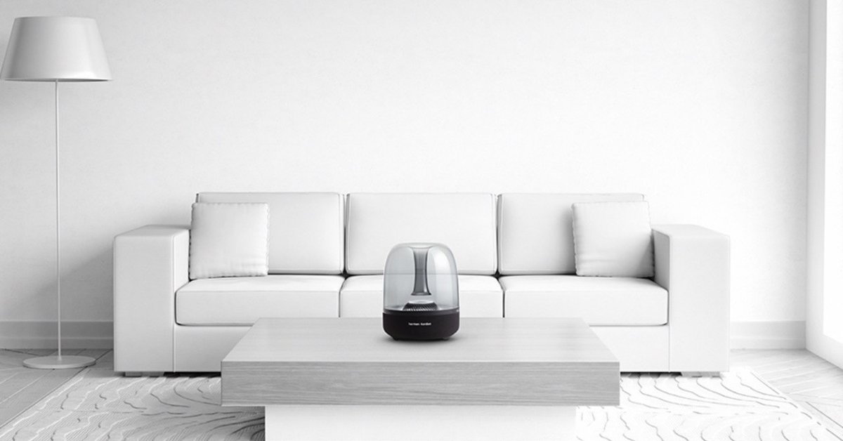 Harman/Kardonのスピーカー Aura Studio 2 の112mmウーファーが Harman/Kardonのスピーカー Aura Studio 2 の112mmウーファーが