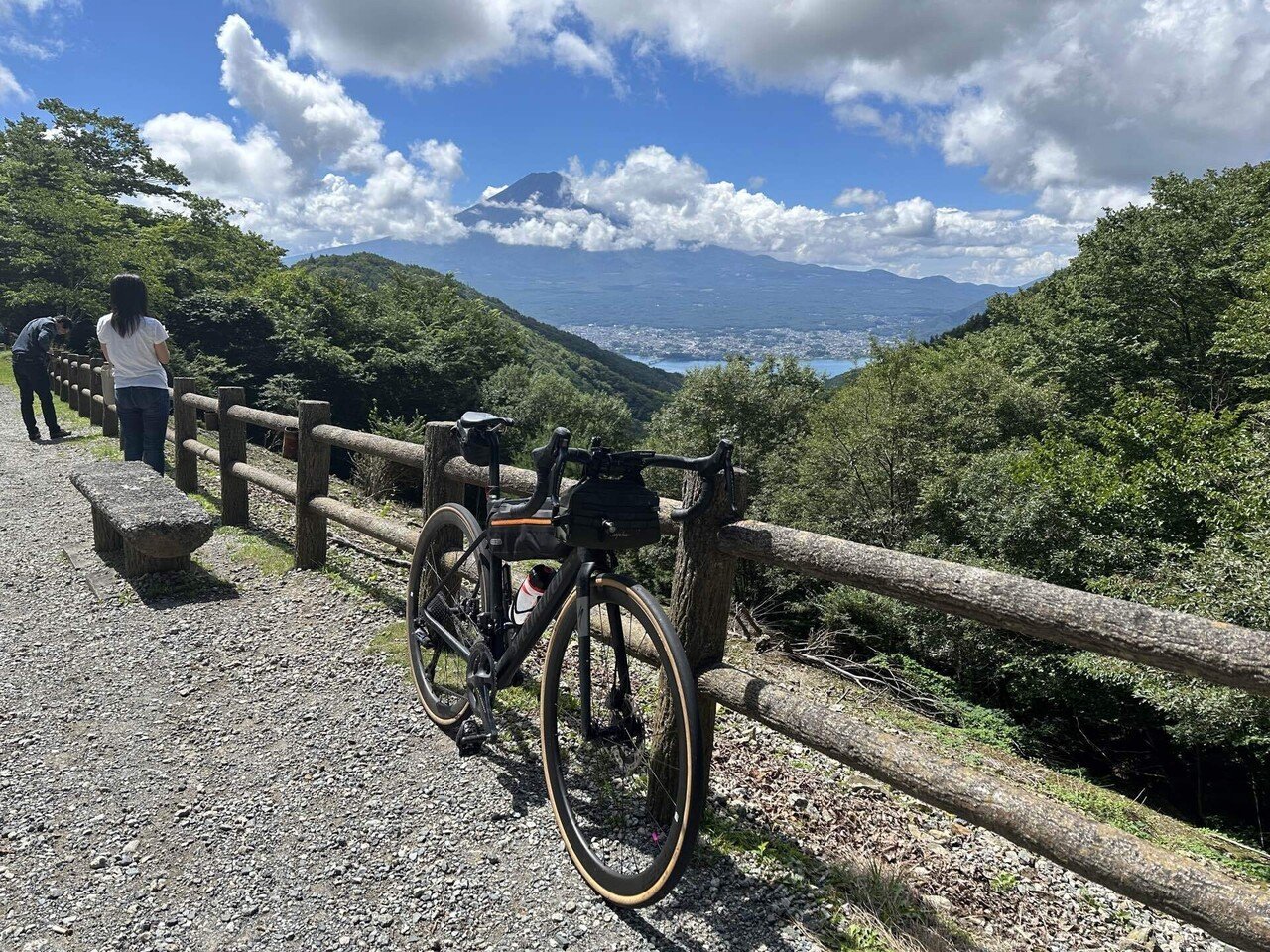 ロードバイクでFUJIYAMAツインテラス｜Junya Yujiri