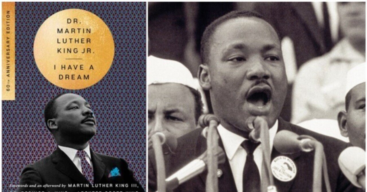 Martin Luther King Jr.⭐︎キング牧師 〇1963年8月28日キング牧師の「アイ・ハヴ・ア・ドリーム」の演説から