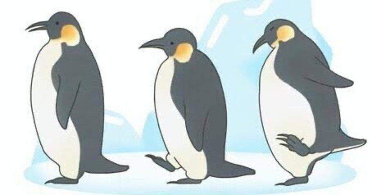 第2657回 地上でのペンギン｜翆野 大地