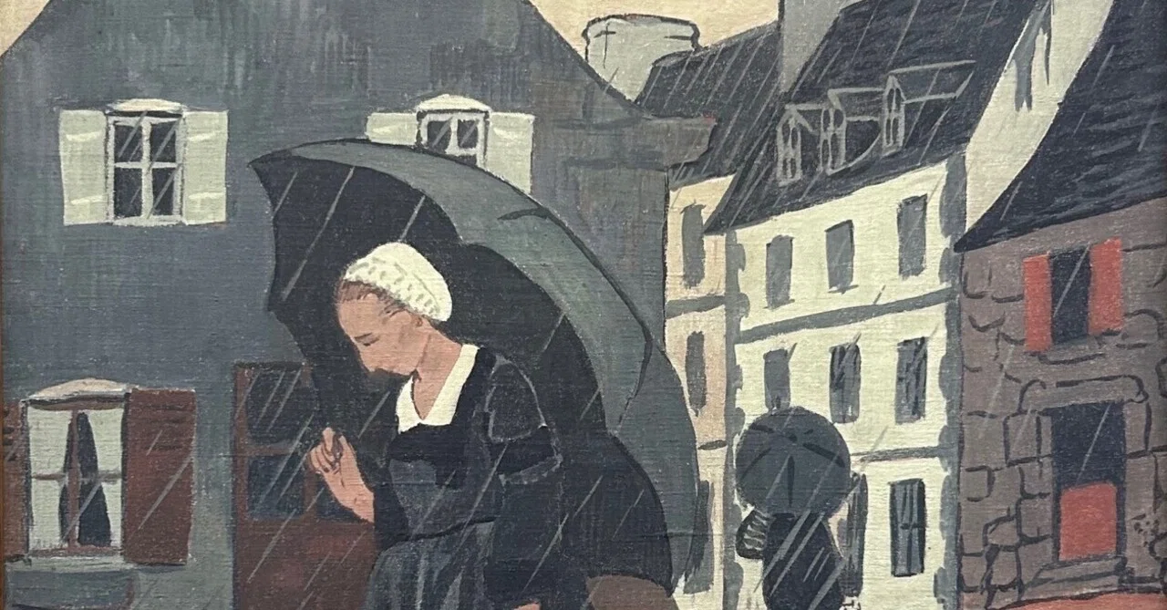 子供のためのオルセー美術館(46)また雨が降ってきた/雨降りが好きな