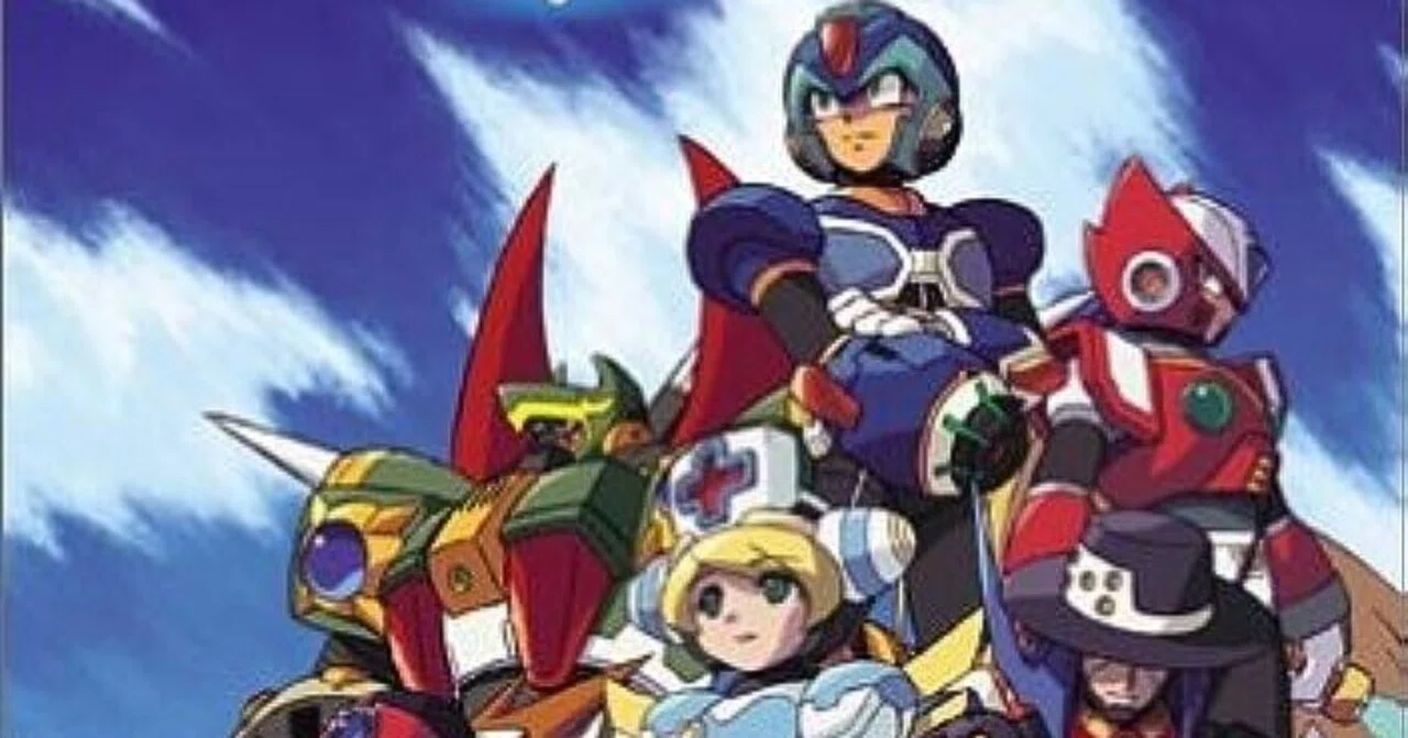 貴重レアロックマンXコマンドミッションB2サイズ販促用ポスター 貴重レアロックマンXコマンドミッションB2サイズ販促用ポスター