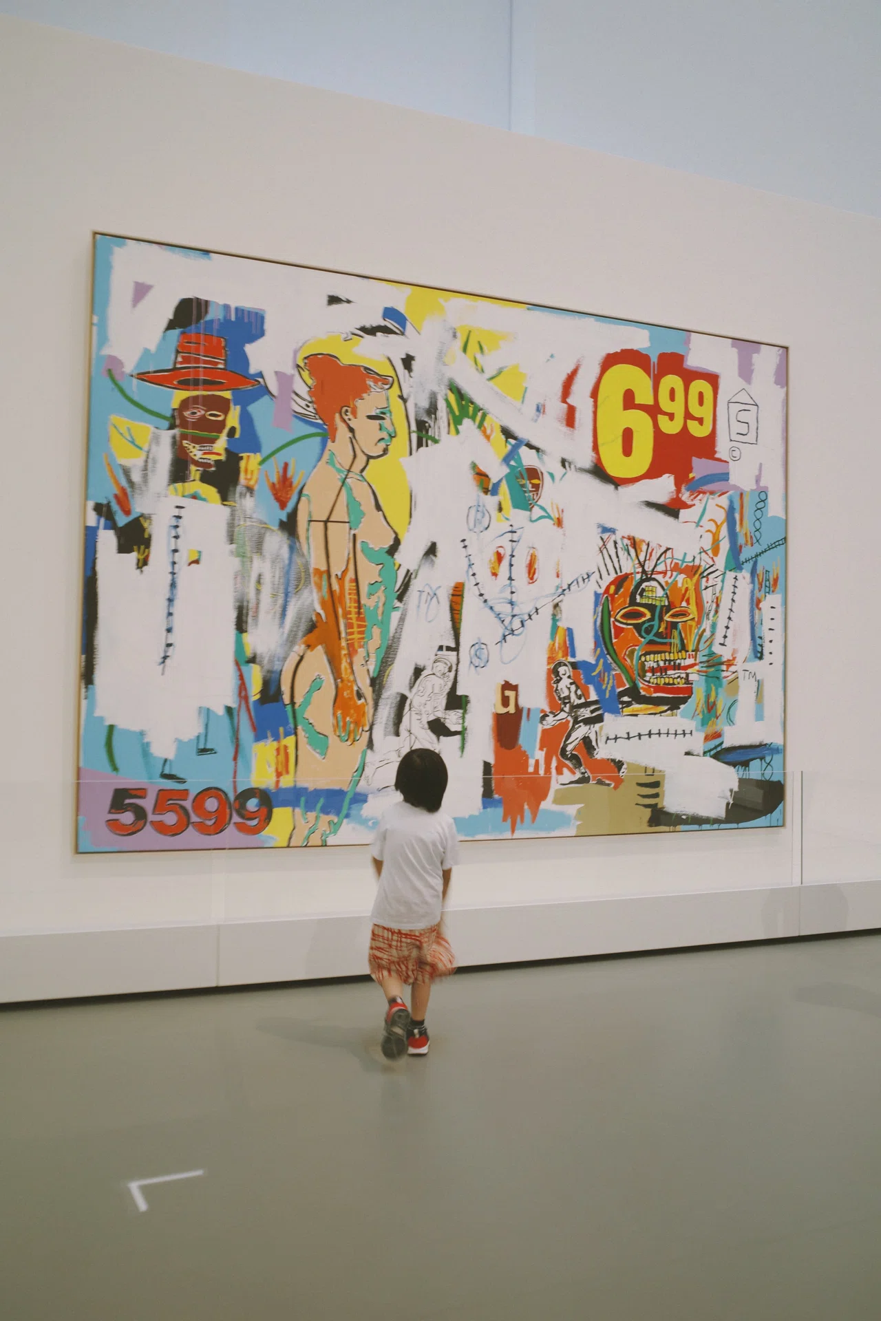 ルイ・ヴィトン財団美術館で、子どもたち大興奮のバスキアウォーホル展