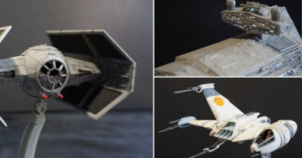 オヤジモデラーが過去に作ったプラモあれこれ～「STARWARS」の