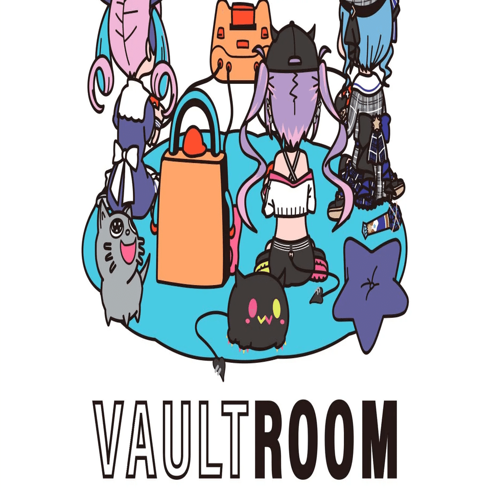 vaultroom × ホロライブ　Tシャツ