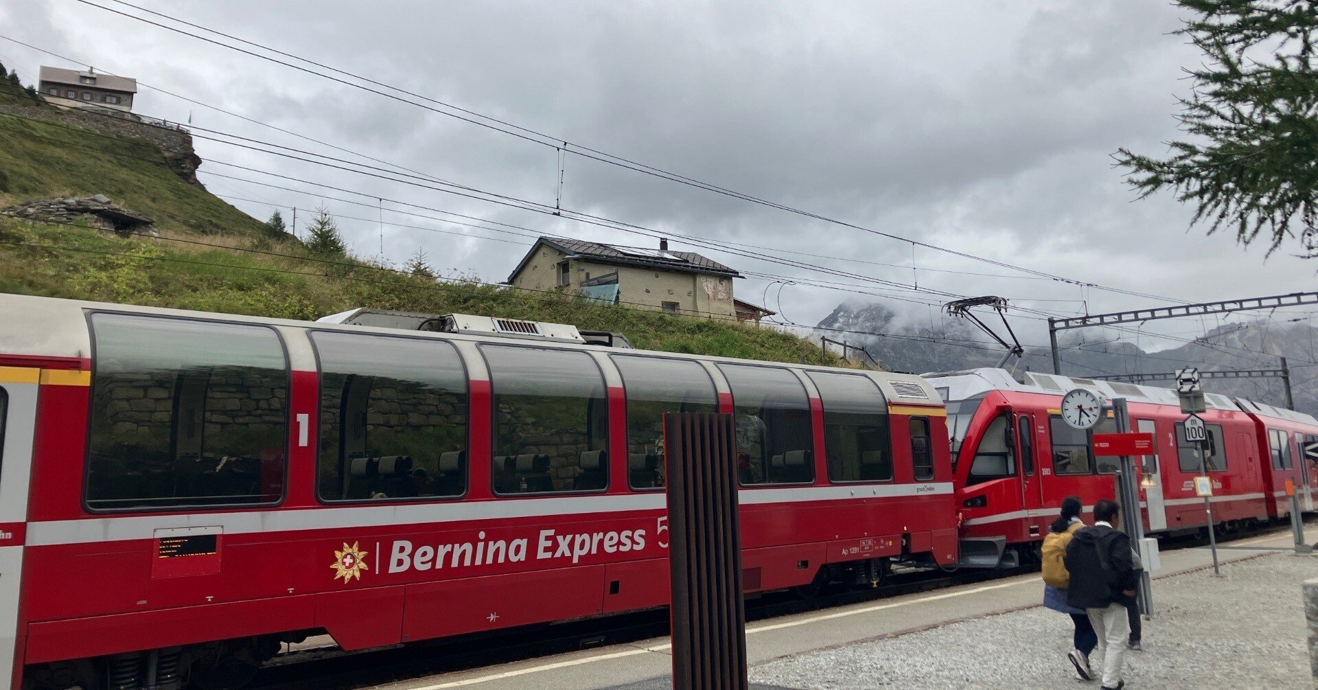 2023/8/30 ベルニナ急行はコンセントがない｜ᓎ