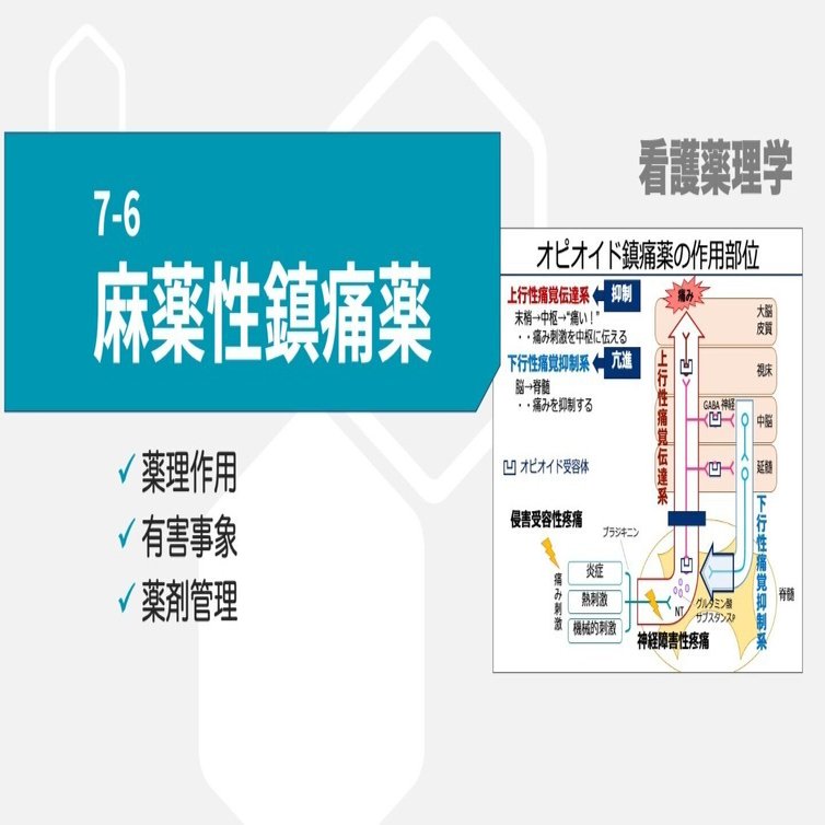 7-6 麻薬性鎮痛薬｜こはく堂薬局