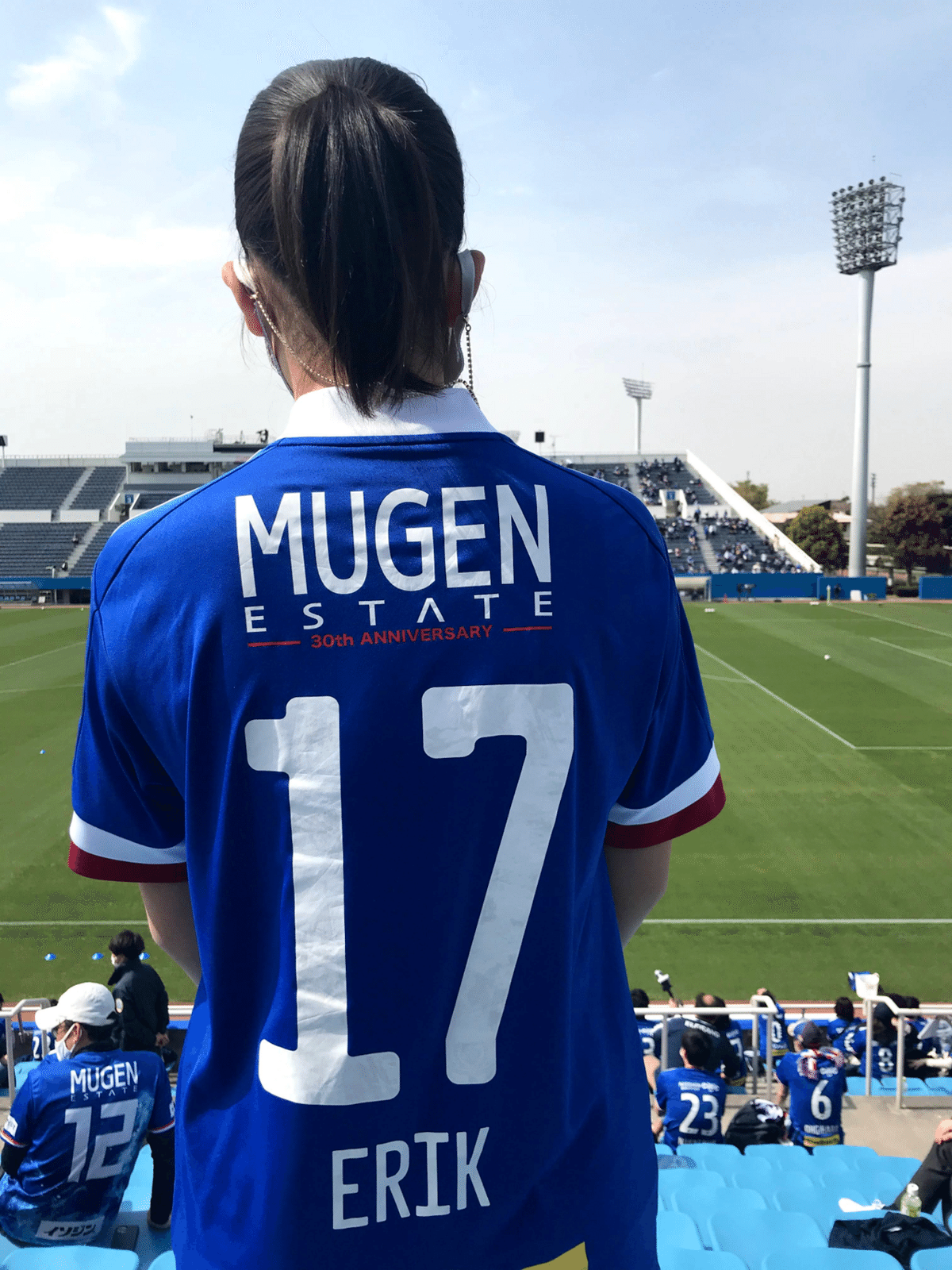 横浜F・マリノス 公式ユニフォーム 17 ERIK エリキ