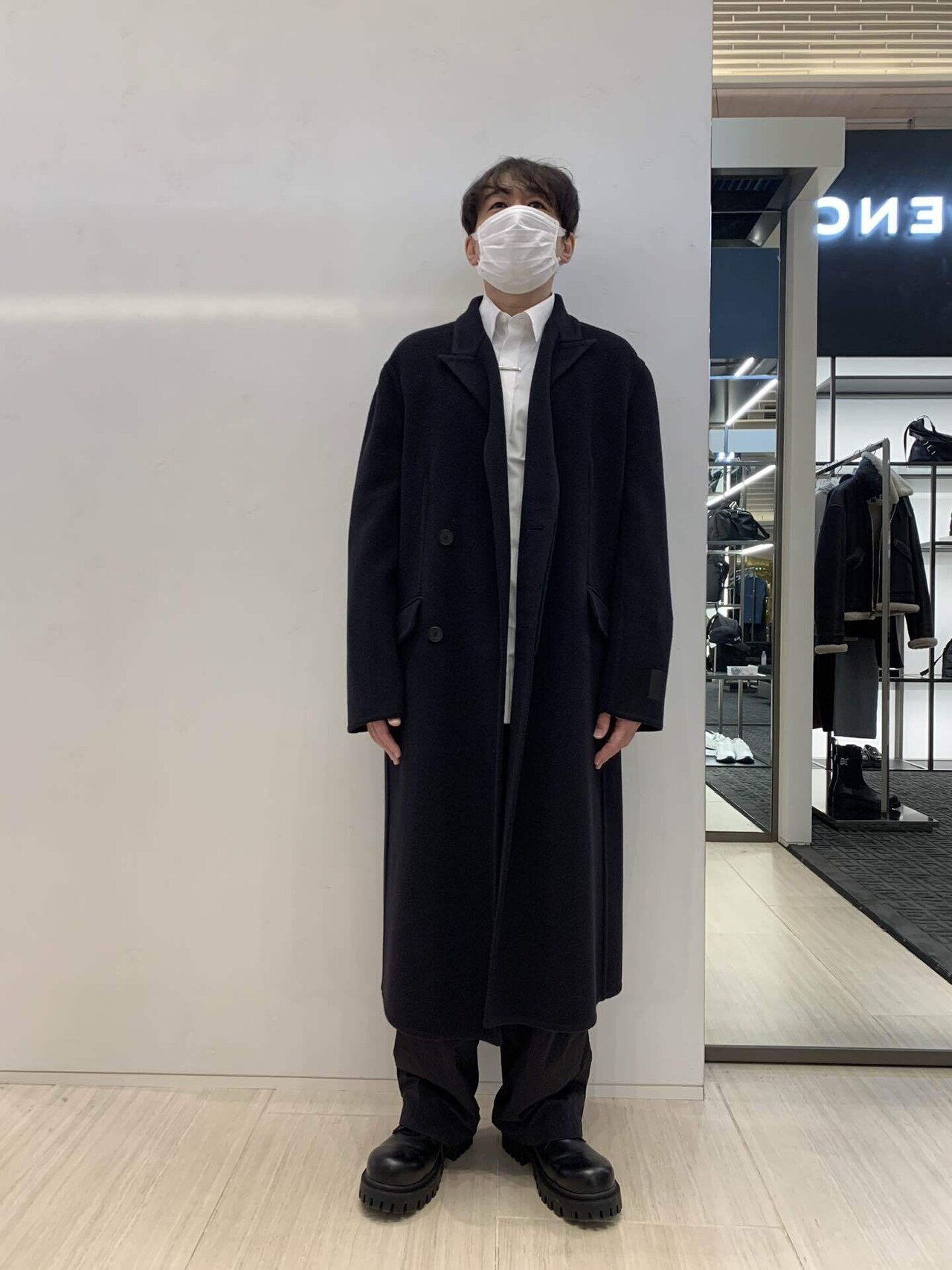 33. GIVENCHY GINZA SIXでコートのサイズを着比べてみた！｜羽生健太郎