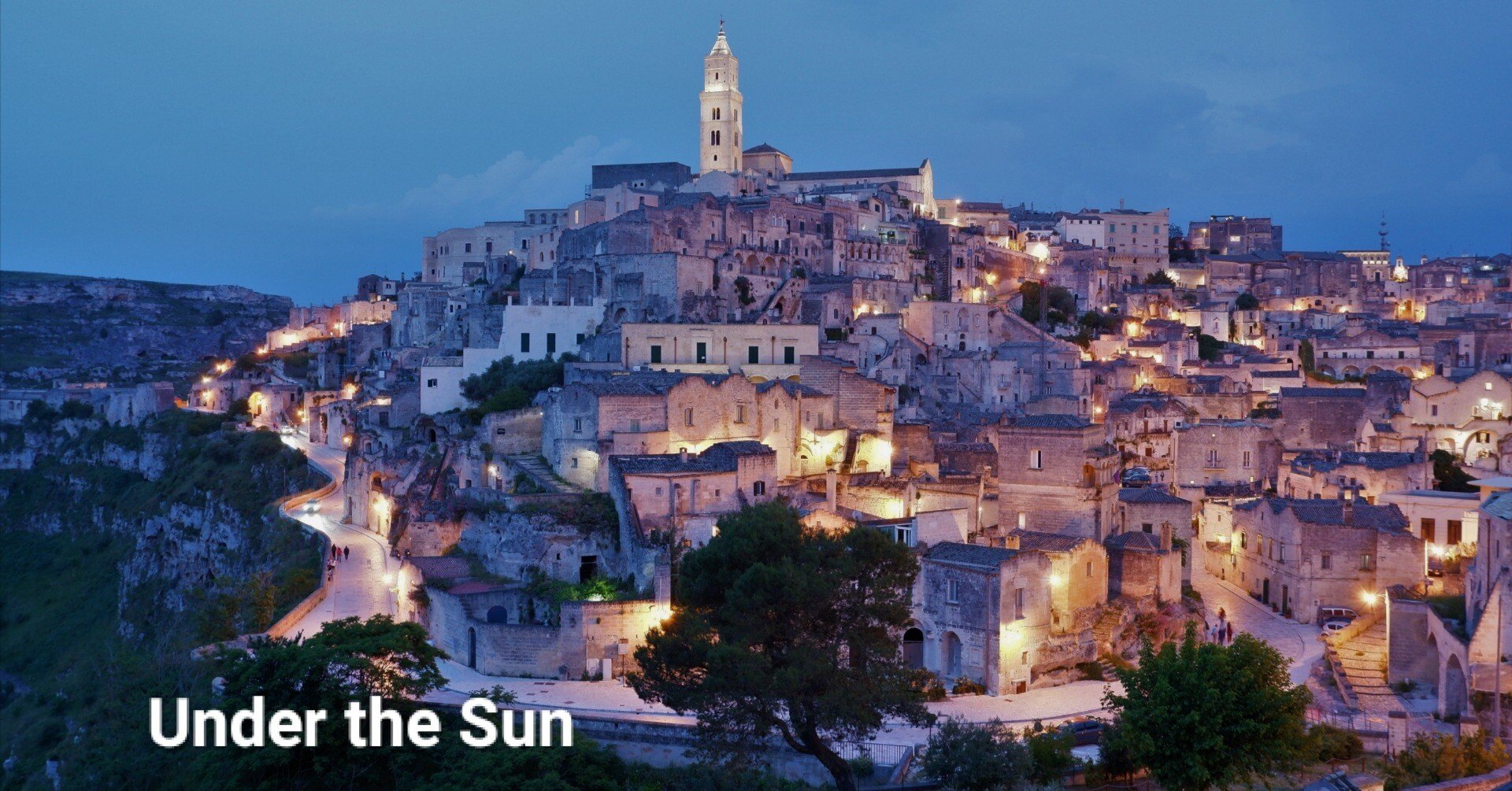 🇮🇹とにかく壮観！世界遺産、マテラの洞窟居住区｜Under The Sun