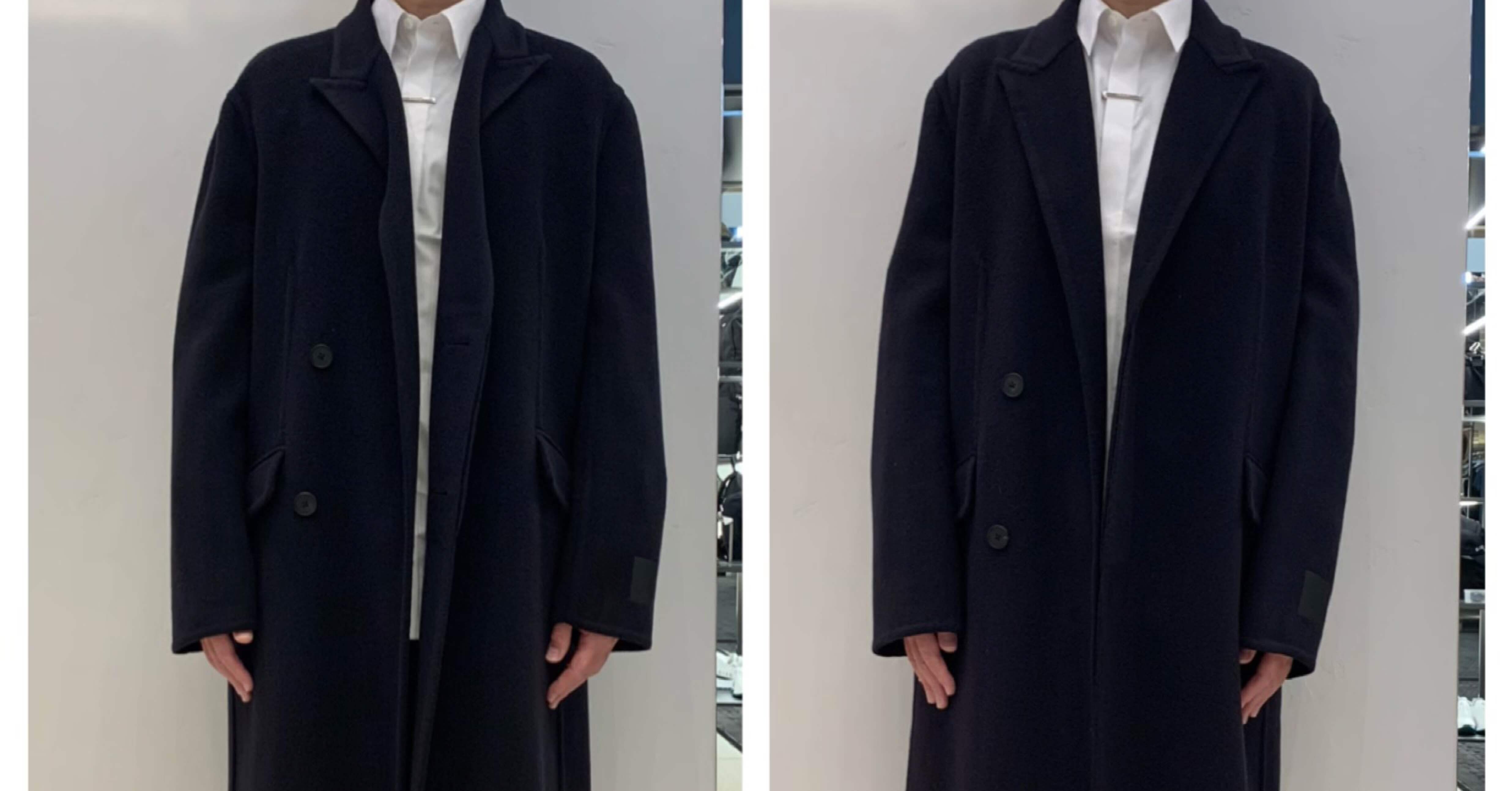 33. GIVENCHY GINZA SIXでコートのサイズを着比べてみた！｜羽生健太郎