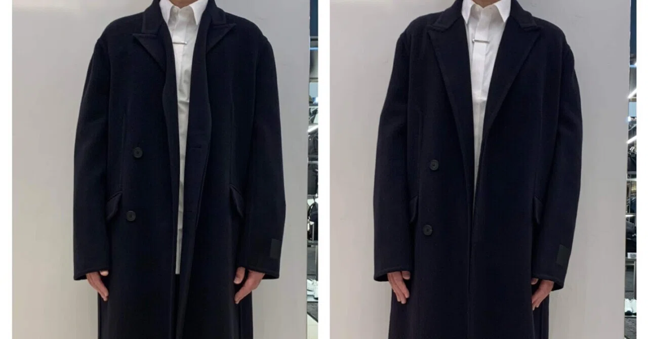 33. GIVENCHY GINZA SIXでコートのサイズを着比べてみた！｜羽生健太郎