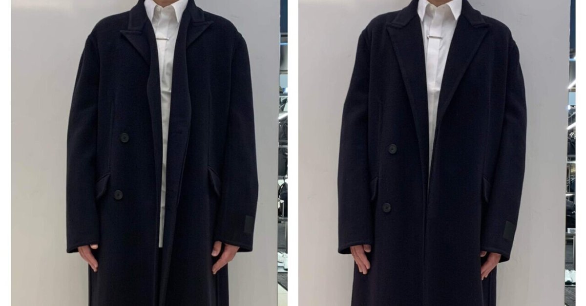 33. GIVENCHY GINZA SIXでコートのサイズを着比べてみた！｜羽生健太郎 