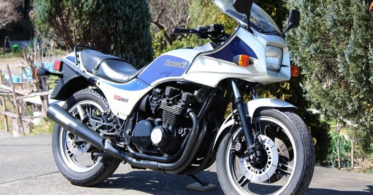 販売車両GPZ750Fの完成エンジンと外装｜タサキチューニング
