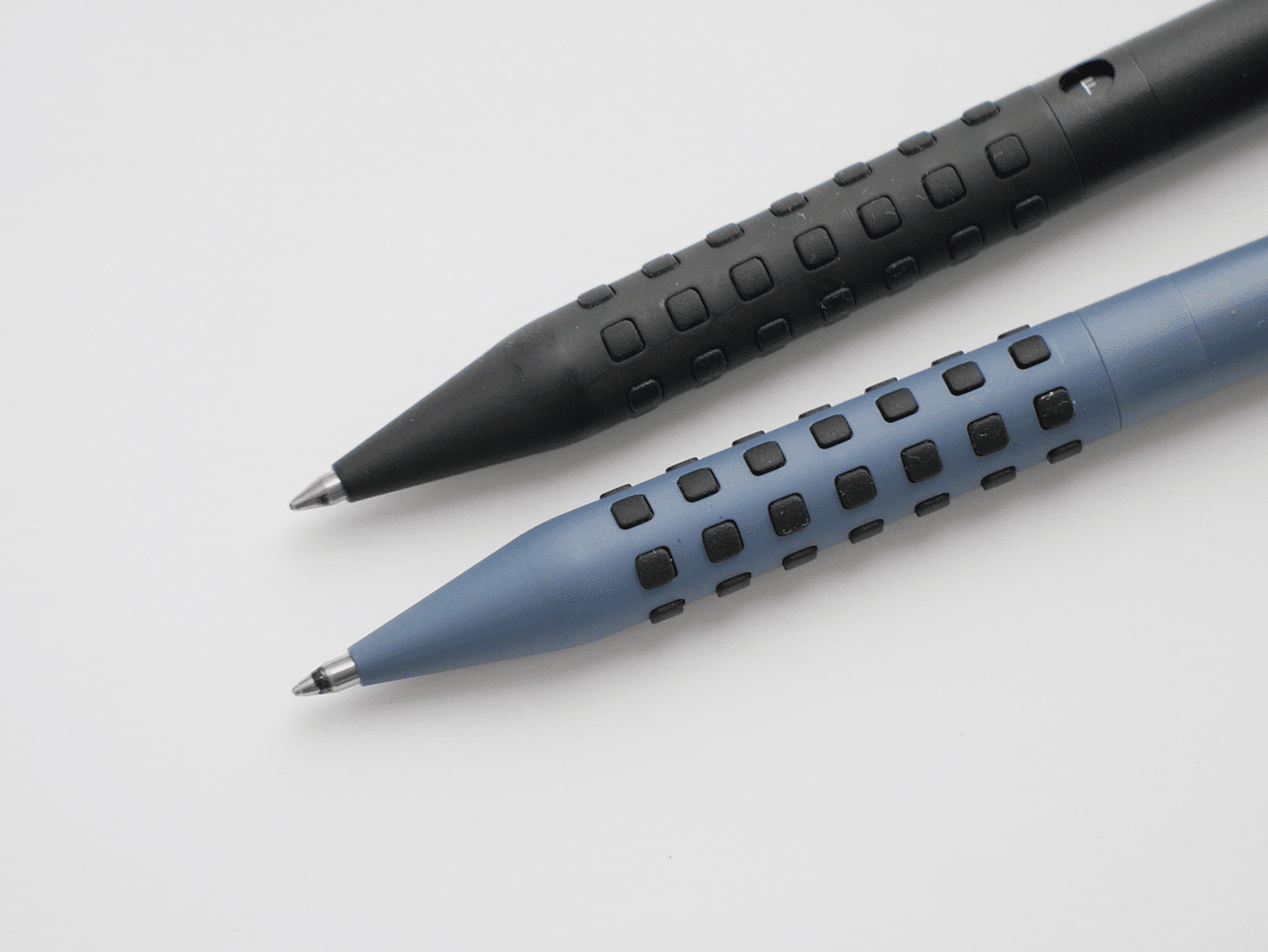 Pentel ぺんてる スマッシュ ボールペン ウォームブルー 灰青