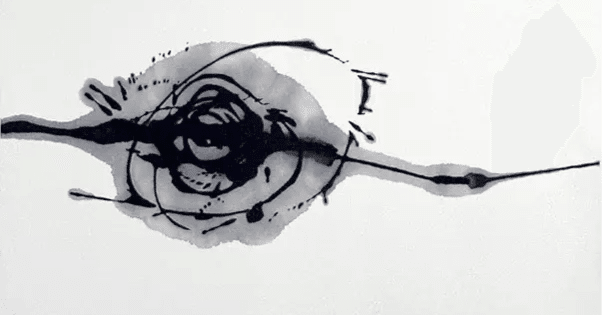 不測の画材、墨。 画面は自然現象を喚起する場となる。｜中嶋宏行