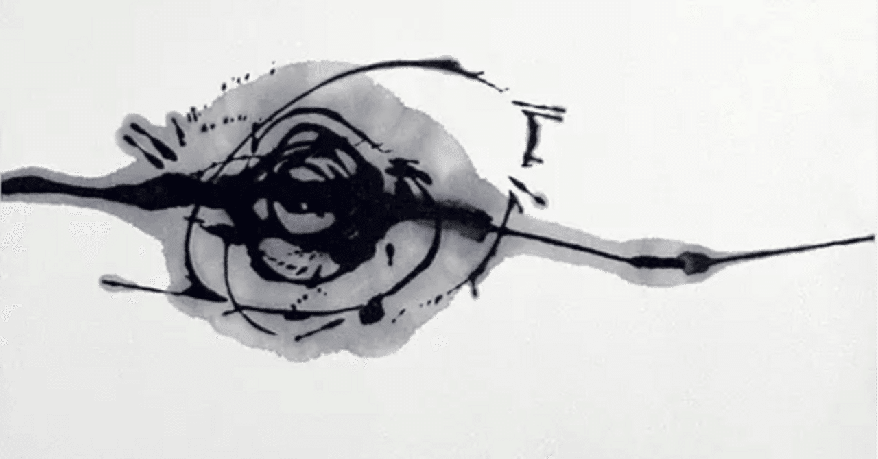 不測の画材、墨。 画面は自然現象を喚起する場となる。｜中嶋宏行