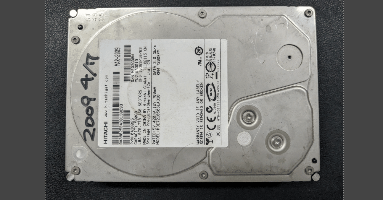 ハードディスクの分解(その6)｜kzn