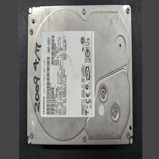 ハードディスクの分解(その6)｜kzn