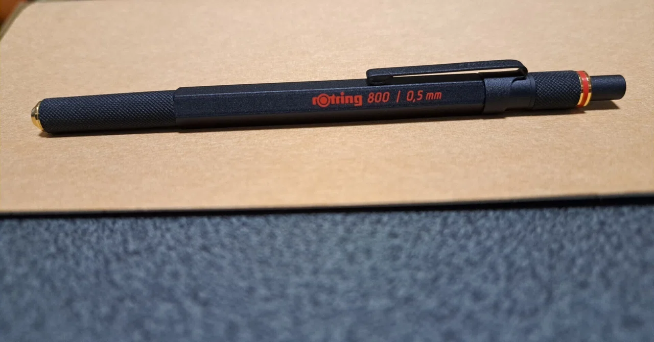 4）Rotring800｜文具好きの冷えペン🐧