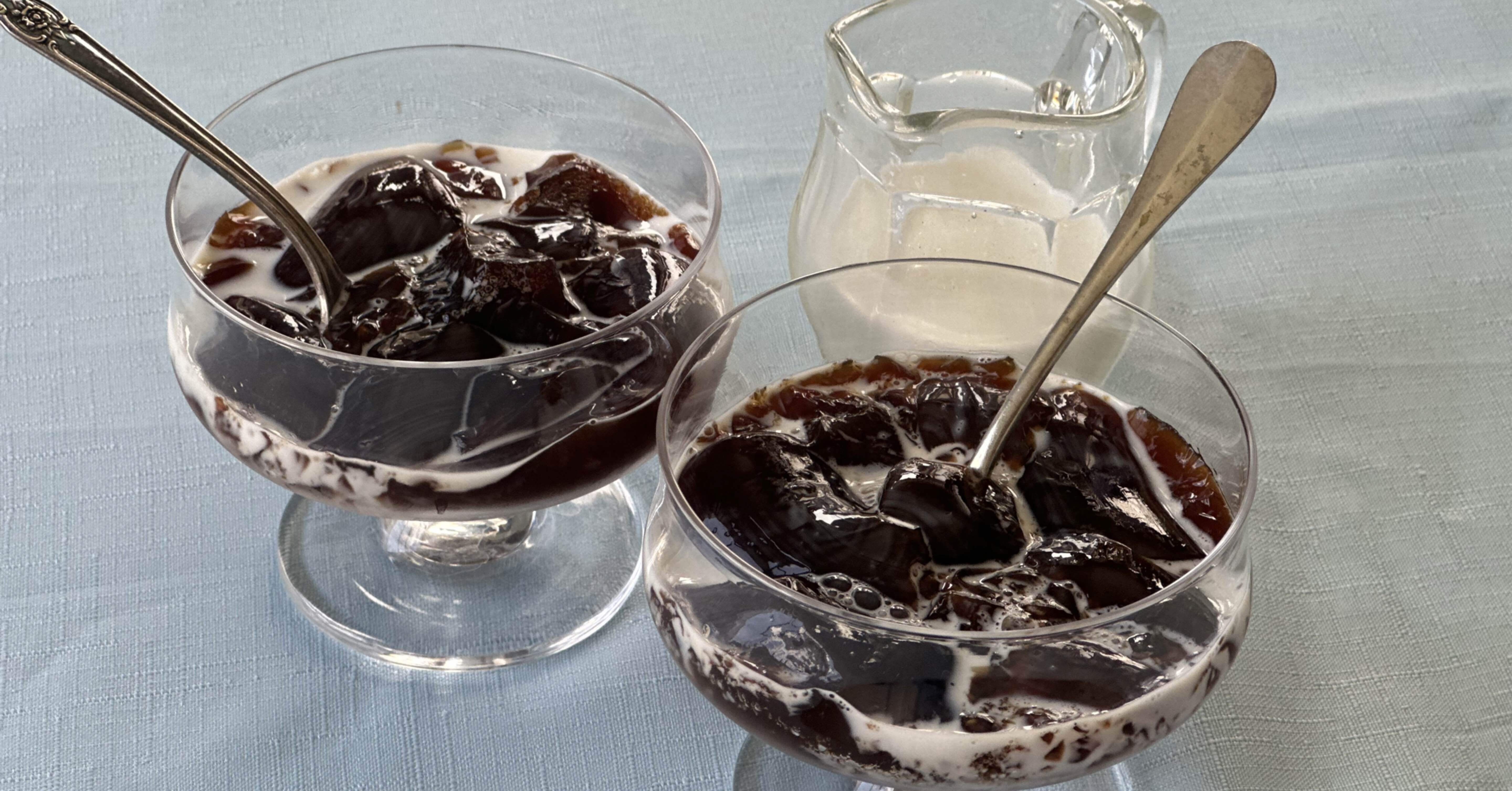 作業たった4分！暑すぎる夏にぴったりの「とろとろコーヒーゼリー