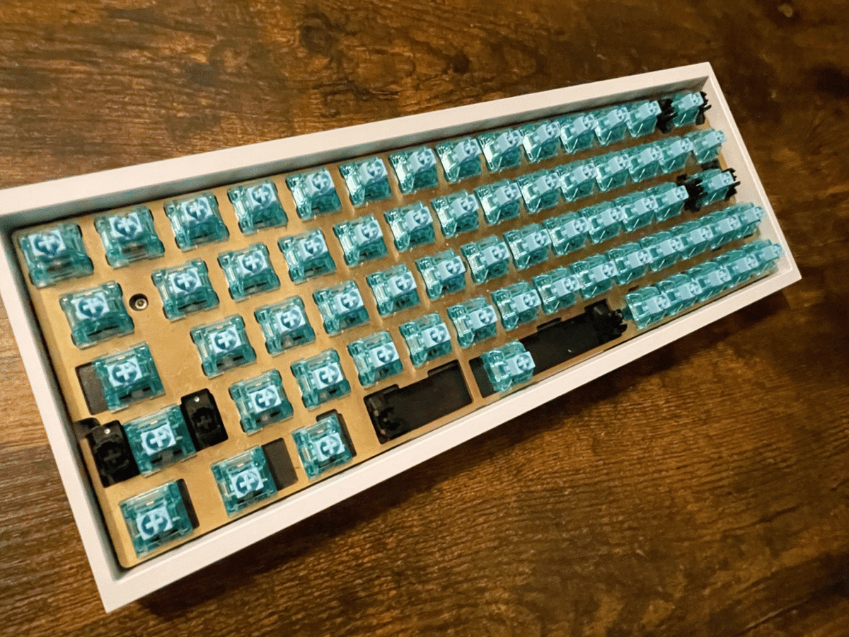 KBDfans TOFU60 自作キーボード　wooting Wootingのカスタムをしてみた。【TOFU60＋Razer Phantom Keycap