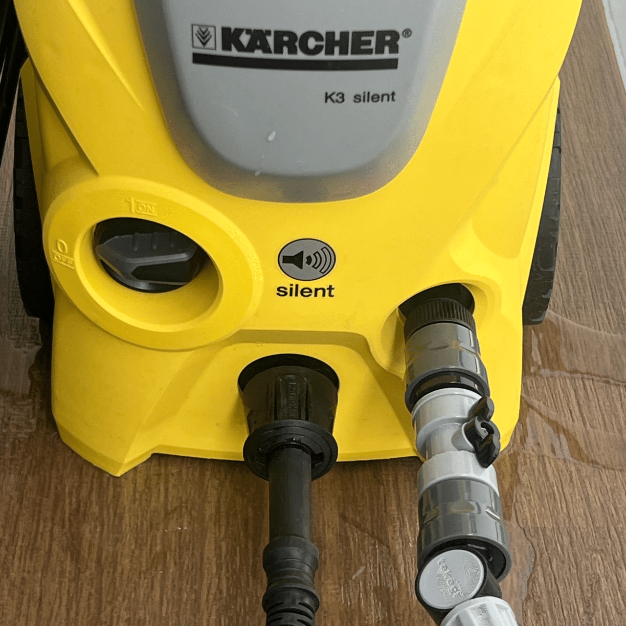 ケルヒャー高圧洗浄機（K3サイレントベランダ）の水漏れ修理｜tan^2