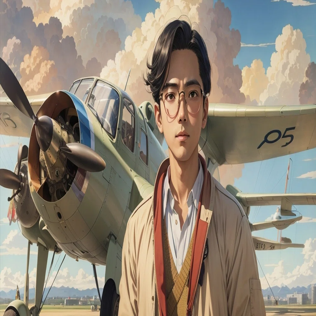 お題以外はAIが生成した64：映画「風立ちぬ」｜どんむ