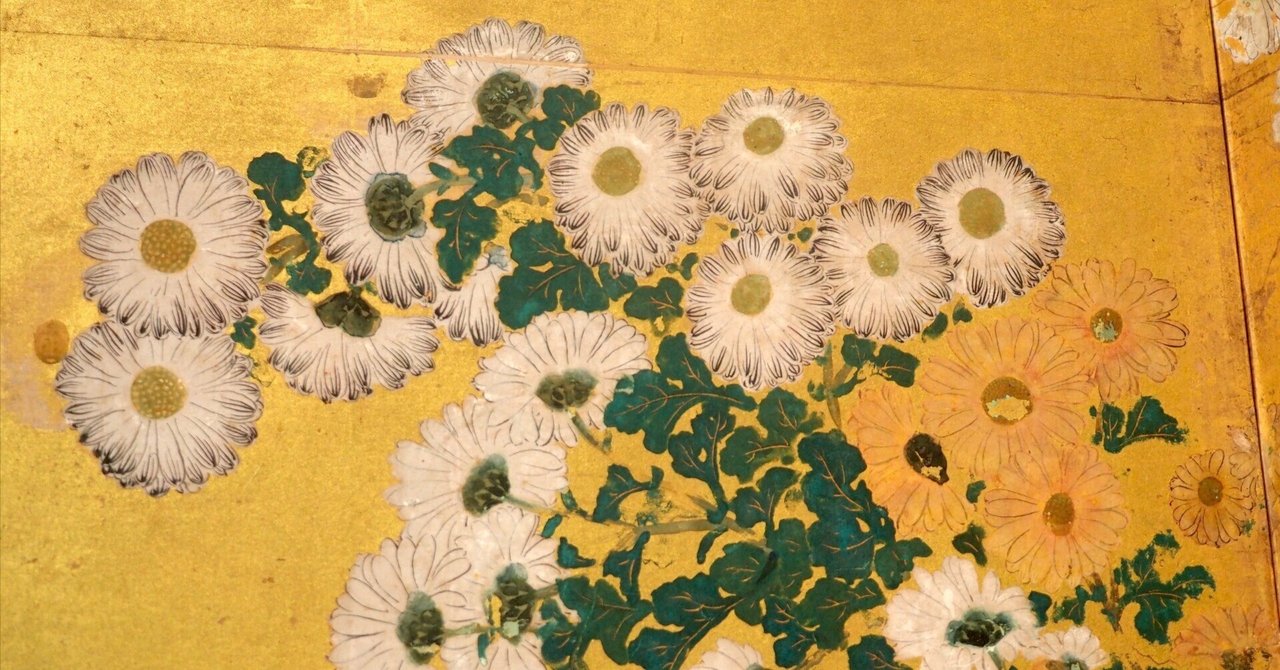 俵屋宗雪、菊花流水図屏風、超希少・大判画集画、新品高級額装付 うわっ! 俵屋宗雪の豪華でイケてる《秋草図屏風》|かわかわ