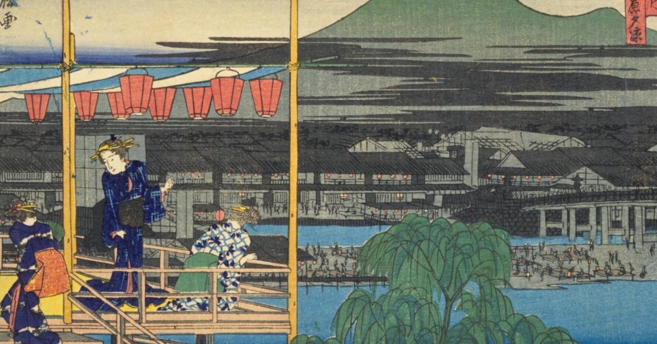 京都】四條橋河原夕涼｜mominaina