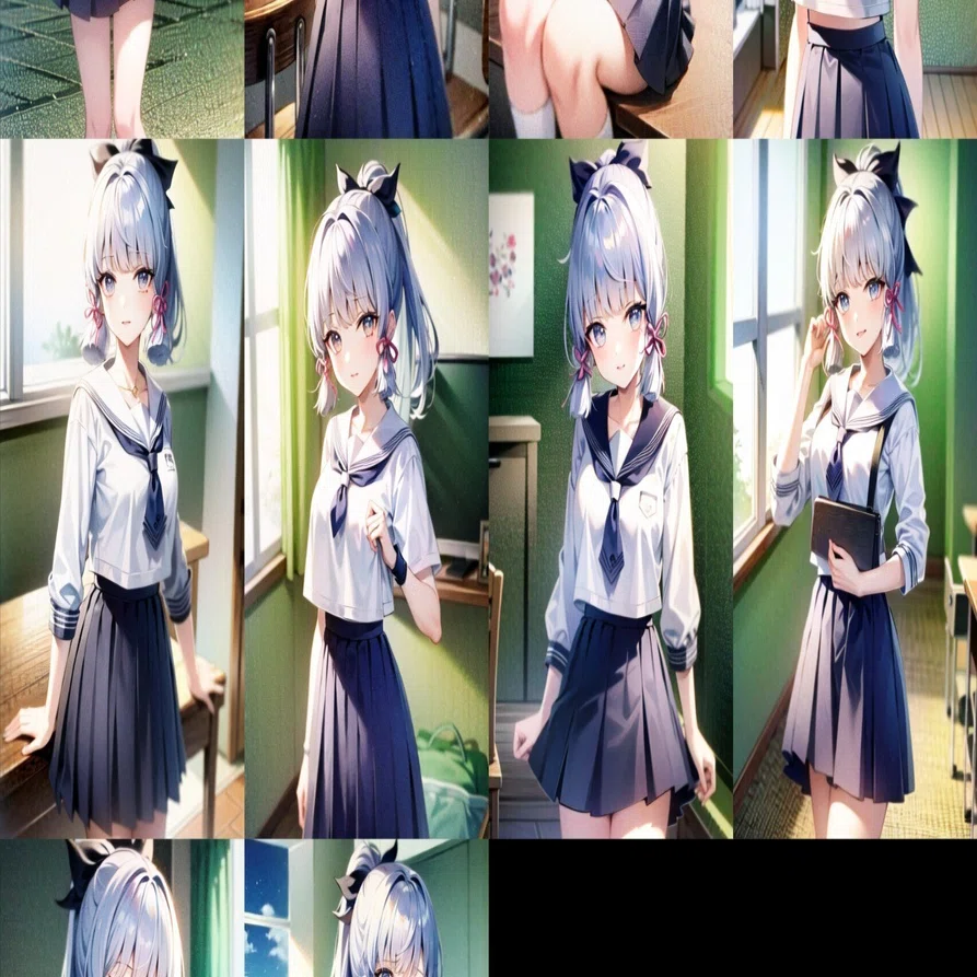 LORA様確認用 Stable Diffusionでflat LoRAを使って書き込み量を増やす方法