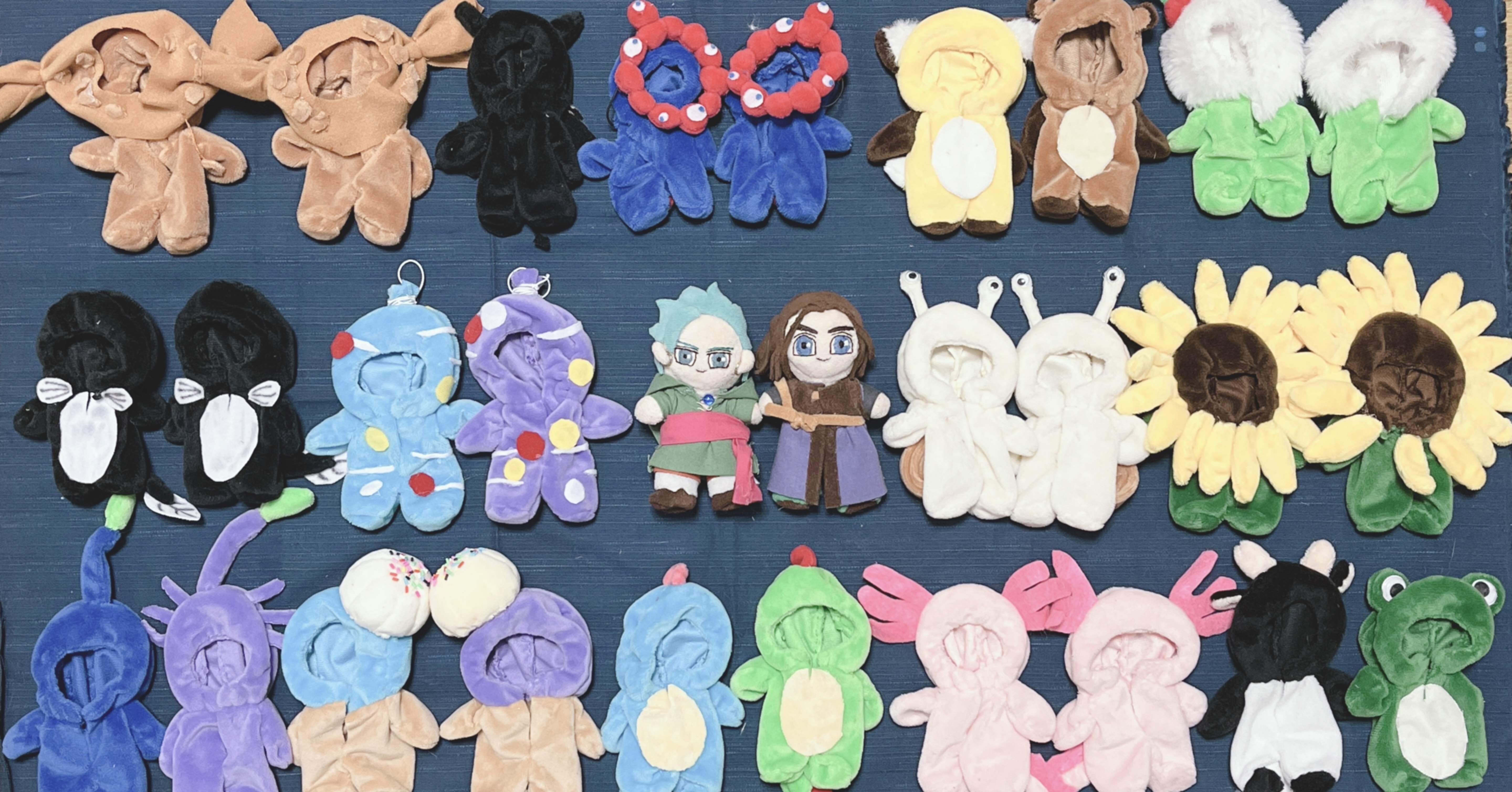 ぬいに作った着ぐるみまとめ｜こしあん